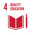 Icon for Sustainable Development Goal Number 4: Quality Education
