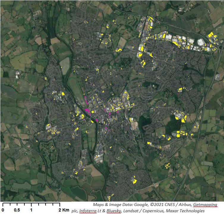 Mapping-PNR-parking-for-reuse-map-of-parking-facilities-in-Worcester-city-centre